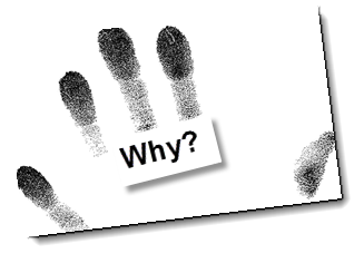 Hand with fingerprints